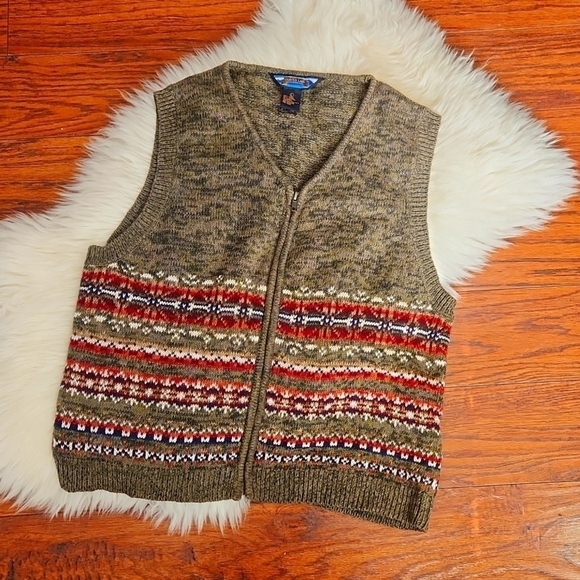 Shaver Lake Tops - Shaver Lake Zip Front Knit Vest